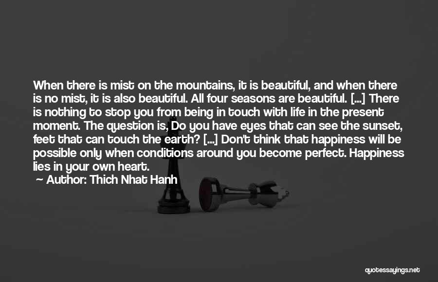 Happiness Lies Within Us Quotes By Thich Nhat Hanh