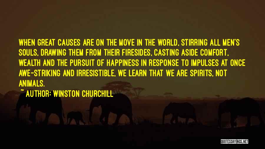 Happiness Moving On Quotes By Winston Churchill