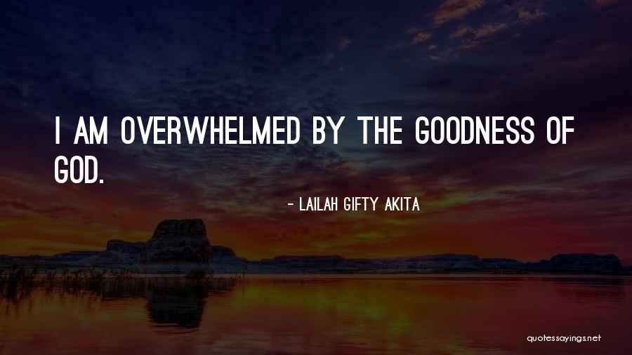 Happiness Of God Quotes By Lailah Gifty Akita