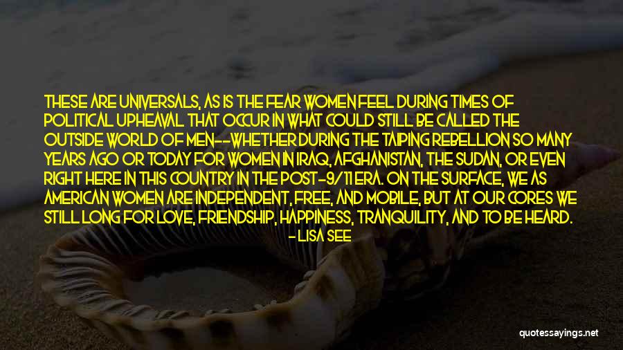Happiness Of The World Quotes By Lisa See Happiness Of The World Quotes By Lisa See