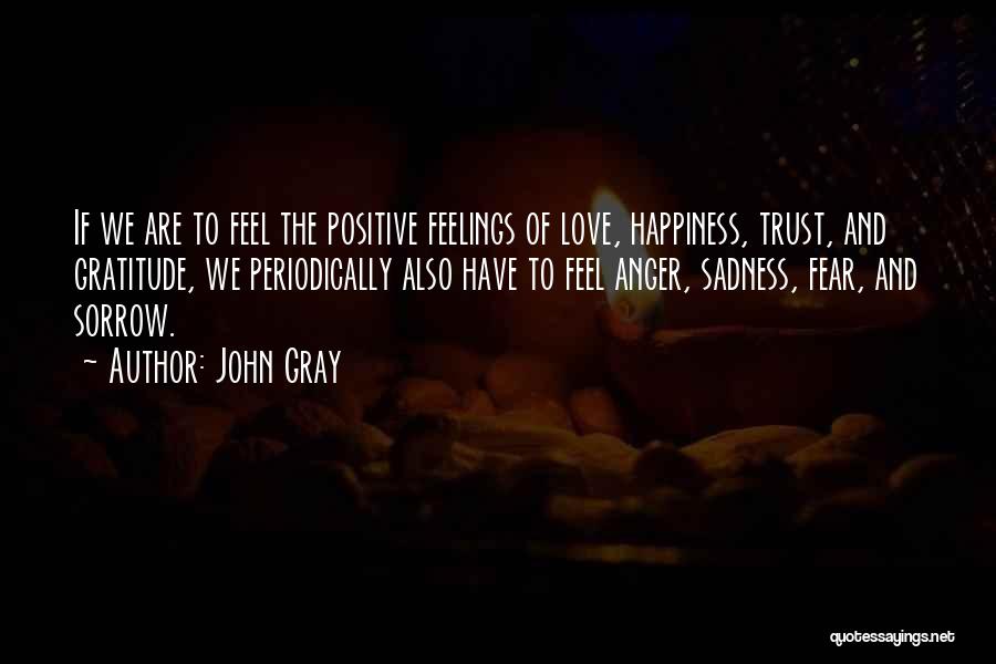 Happiness Sadness Quotes By John Gray