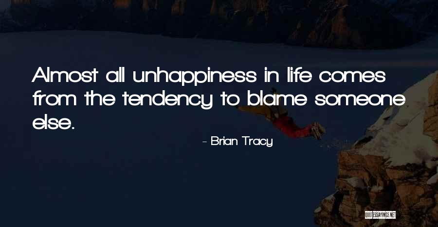 Happiness Someone Else Quotes By Brian Tracy