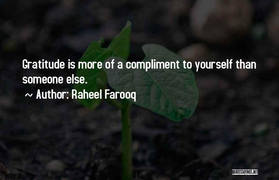Happiness Someone Else Quotes By Raheel Farooq