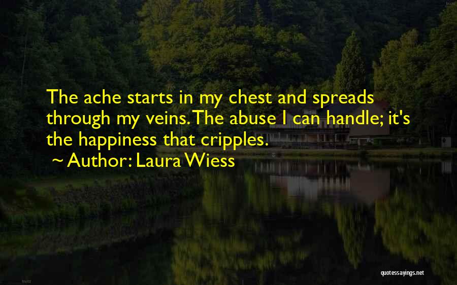 Happiness Starts With You Quotes By Laura Wiess