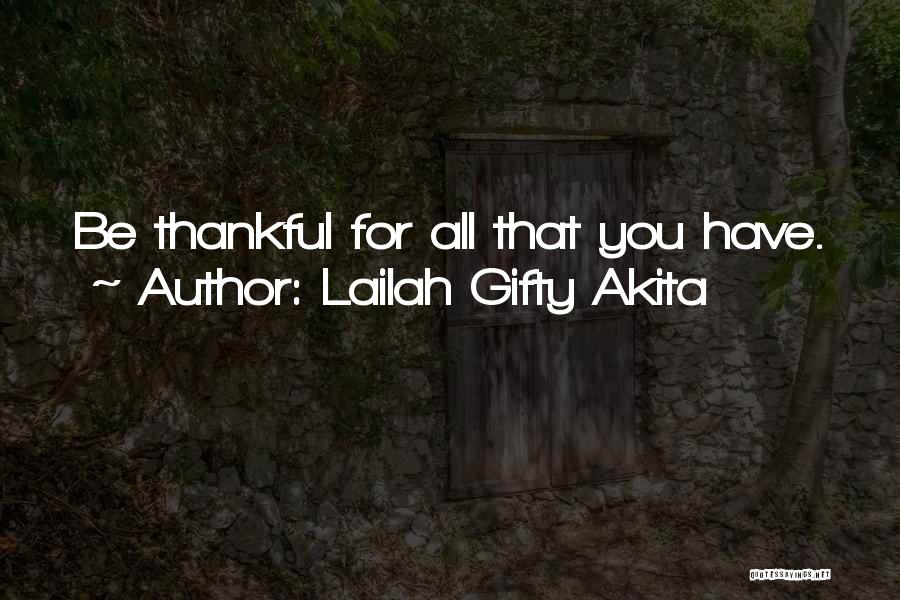 Happiness Thank You Quotes By Lailah Gifty Akita