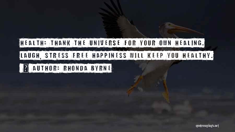 Happiness Thank You Quotes By Rhonda Byrne