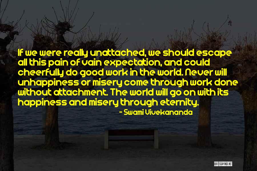 Happiness Through Pain Quotes By Swami Vivekananda