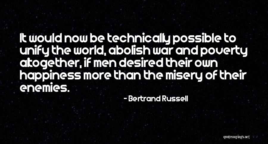 Happiness To Misery Quotes By Bertrand Russell Happiness To Misery Quotes By Bertrand Russell