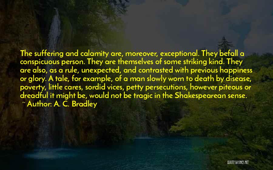 Happiness Unexpected Quotes By A. C. Bradley