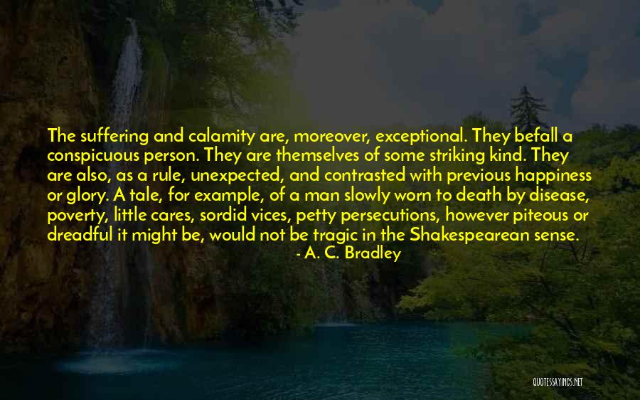 Happiness Unexpected Quotes By A. C. Bradley