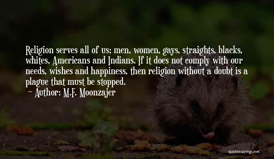 Happiness Wishes Quotes By M.F. Moonzajer