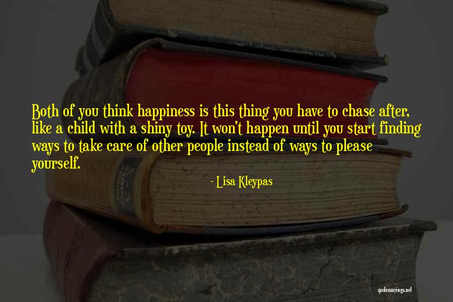 Happiness With Child Quotes By Lisa Kleypas