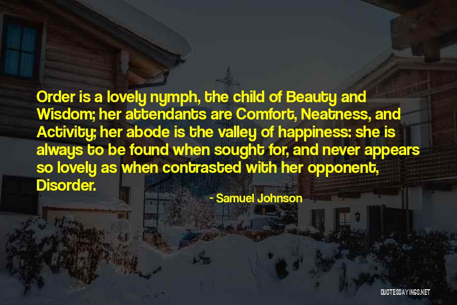 Happiness With Child Quotes By Samuel Johnson