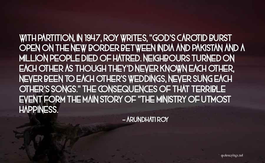 Happiness With Each Other Quotes By Arundhati Roy Happiness With Each Other Quotes By Arundhati Roy