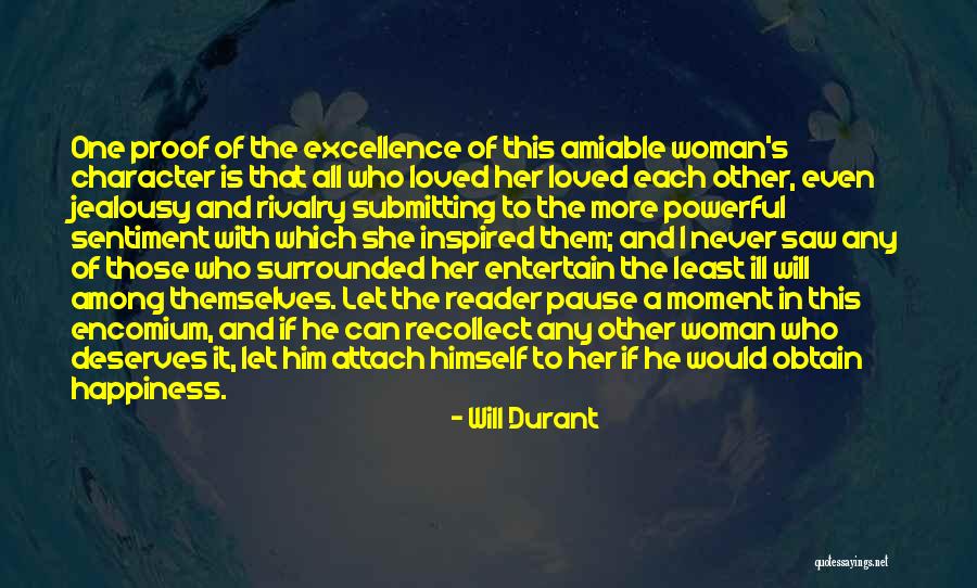 Happiness With Each Other Quotes By Will Durant Happiness With Each Other Quotes By Will Durant