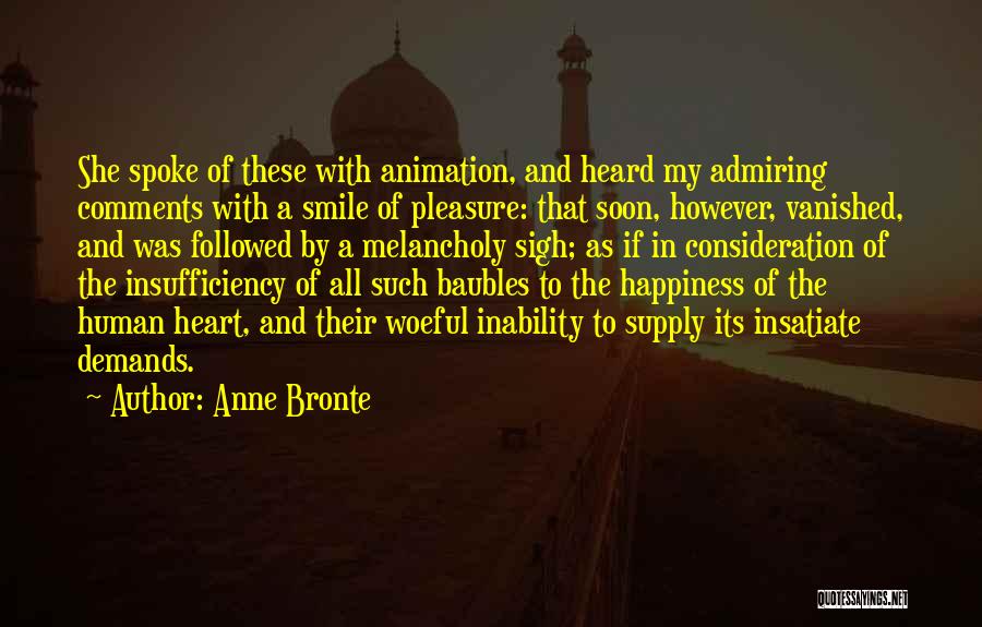 Happiness With Friendship Quotes By Anne Bronte