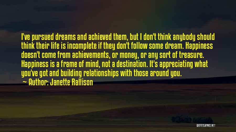 Happiness With Money Quotes By Janette Rallison
