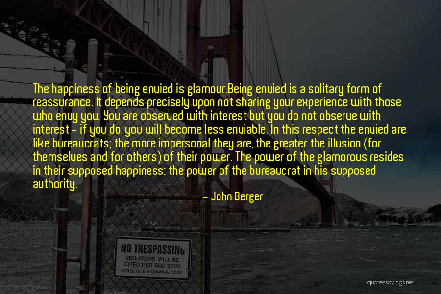 Happiness With Others Quotes By John Berger