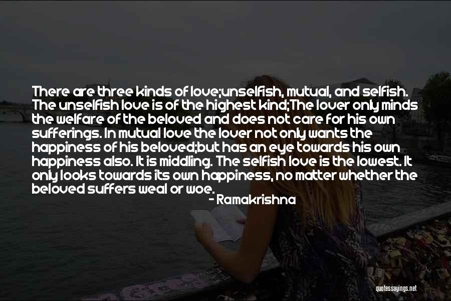 Happiness With Your Lover Quotes By Ramakrishna