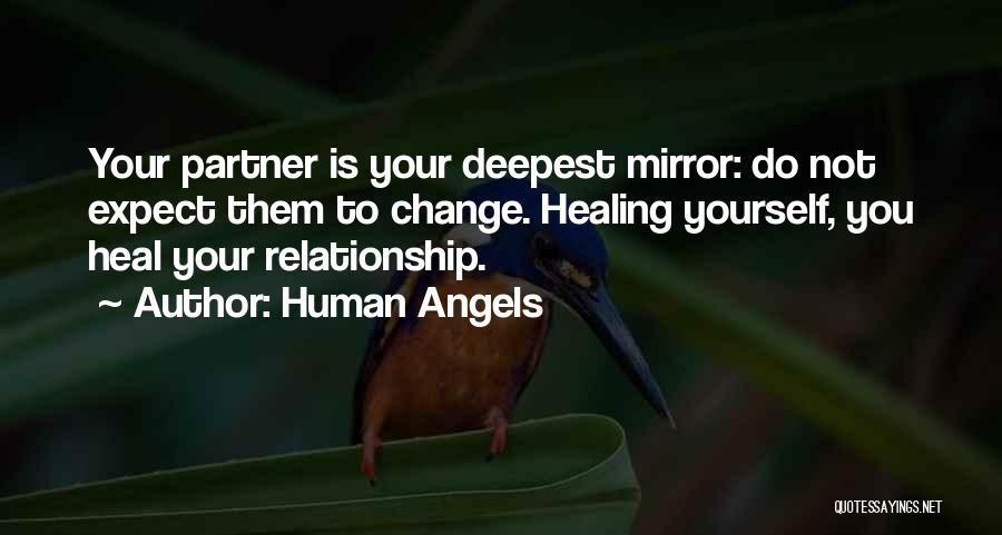 Happiness With Your Partner Quotes By Human Angels