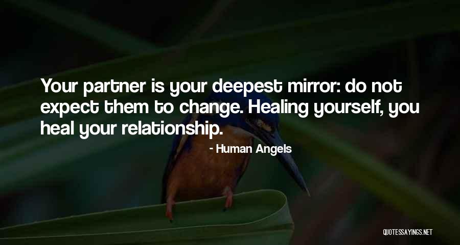 Happiness With Your Partner Quotes By Human Angels