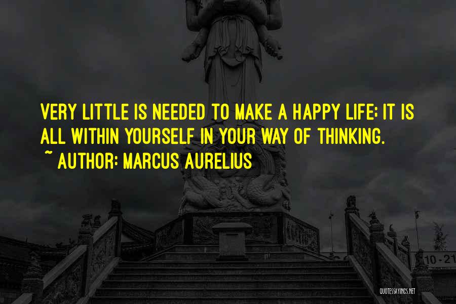 Happiness Within Yourself Quotes By Marcus Aurelius