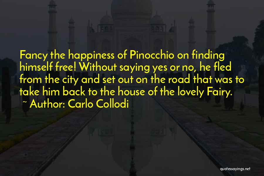 Happiness Without Him Quotes By Carlo Collodi