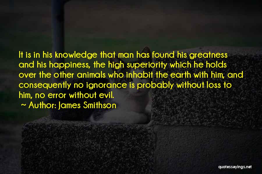 Happiness Without Him Quotes By James Smithson