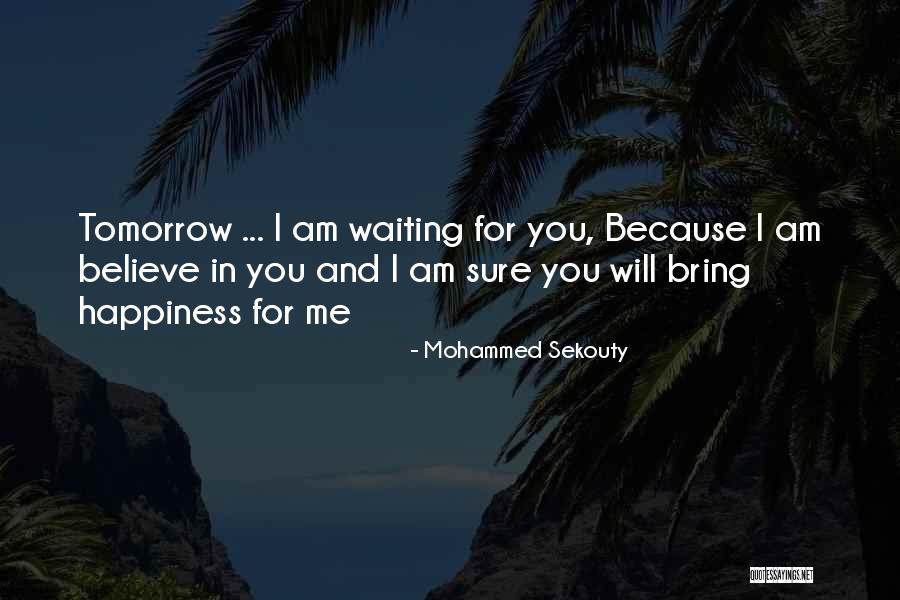 Happiness You Bring Me Quotes By Mohammed Sekouty Happiness You Bring Me Quotes By Mohammed Sekouty