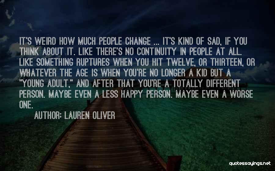 Happy After Sad Quotes By Lauren Oliver