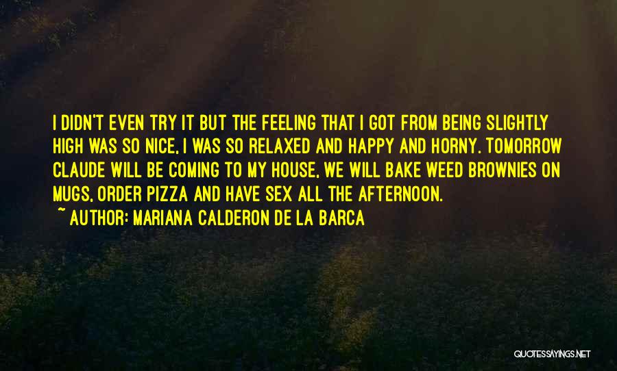 Happy Afternoon Quotes By Mariana Calderon De La Barca