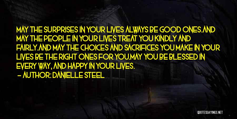 Happy And Blessed Quotes By Danielle Steel