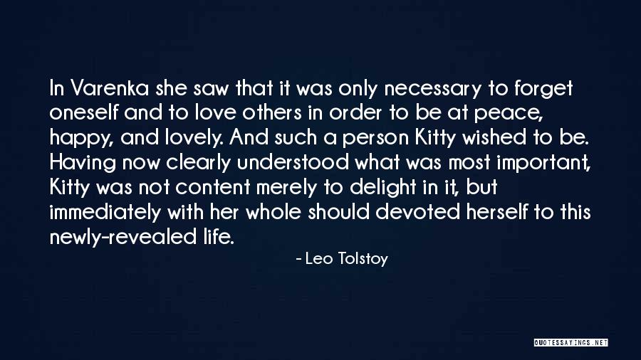Happy And Content With Life Quotes By Leo Tolstoy Happy And Content With Life Quotes By Leo Tolstoy