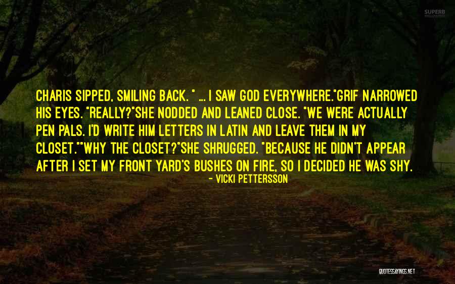 Happy And Contented With My Boyfriend Quotes By Vicki Pettersson Happy And Contented With My Boyfriend Quotes By Vicki Pettersson