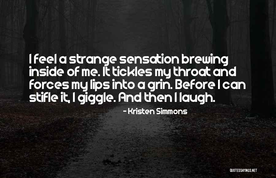 Happy And Cute Quotes By Kristen Simmons Happy And Cute Quotes By Kristen Simmons