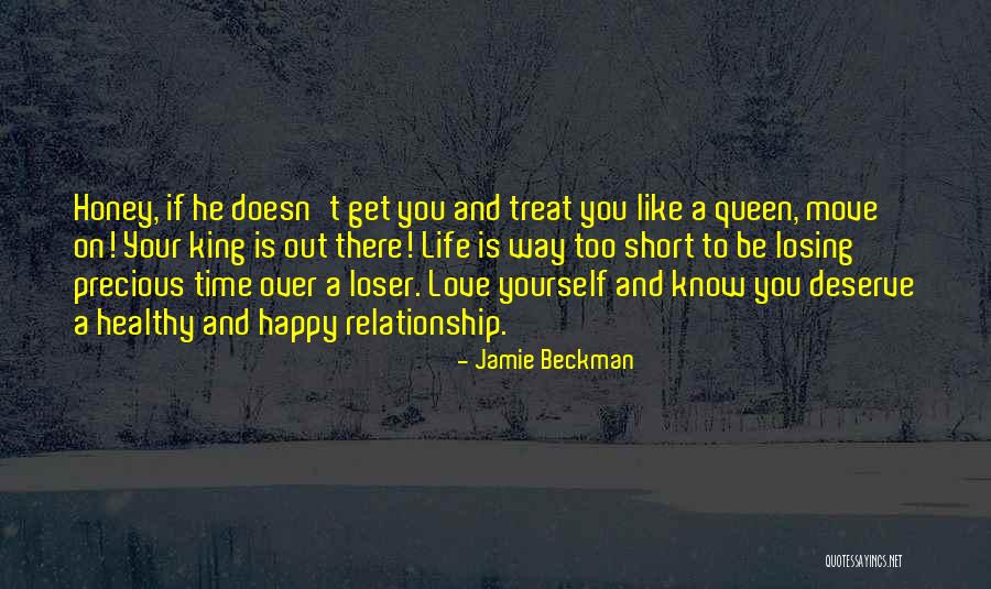 Happy And Healthy Life Quotes By Jamie Beckman