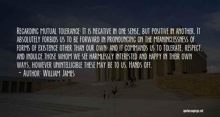 Happy And Positive Quotes By William James