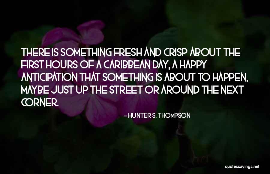 Happy Anticipation Quotes By Hunter S. Thompson Happy Anticipation Quotes By Hunter S. Thompson