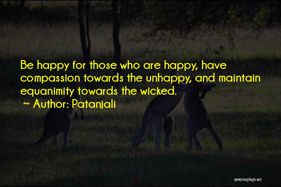 Happy Are Those Who Quotes By Patanjali