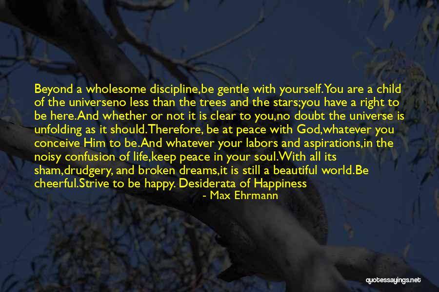 Happy As A Child Quotes By Max Ehrmann