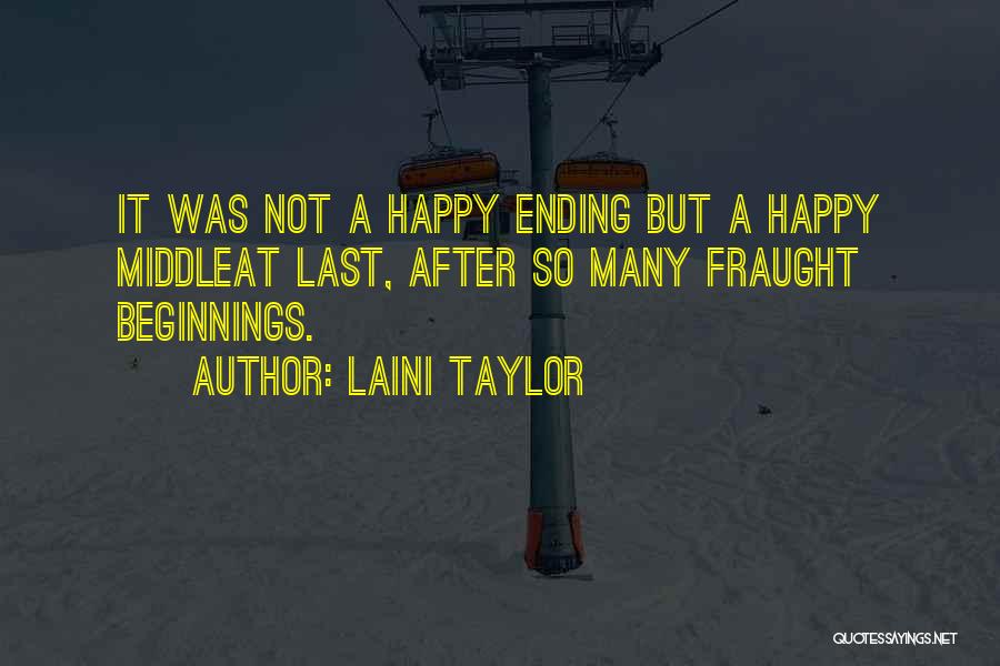 Happy At Last Quotes By Laini Taylor