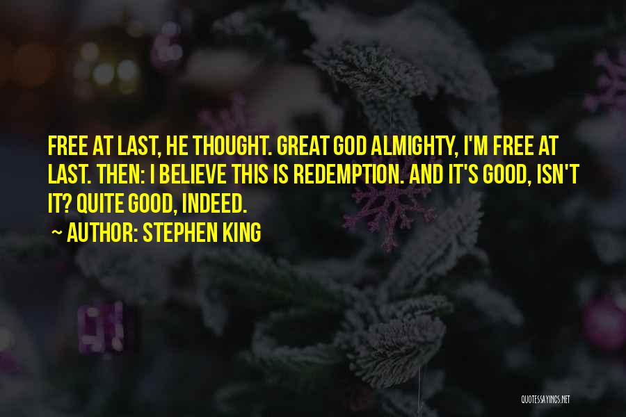 Happy At Last Quotes By Stephen King