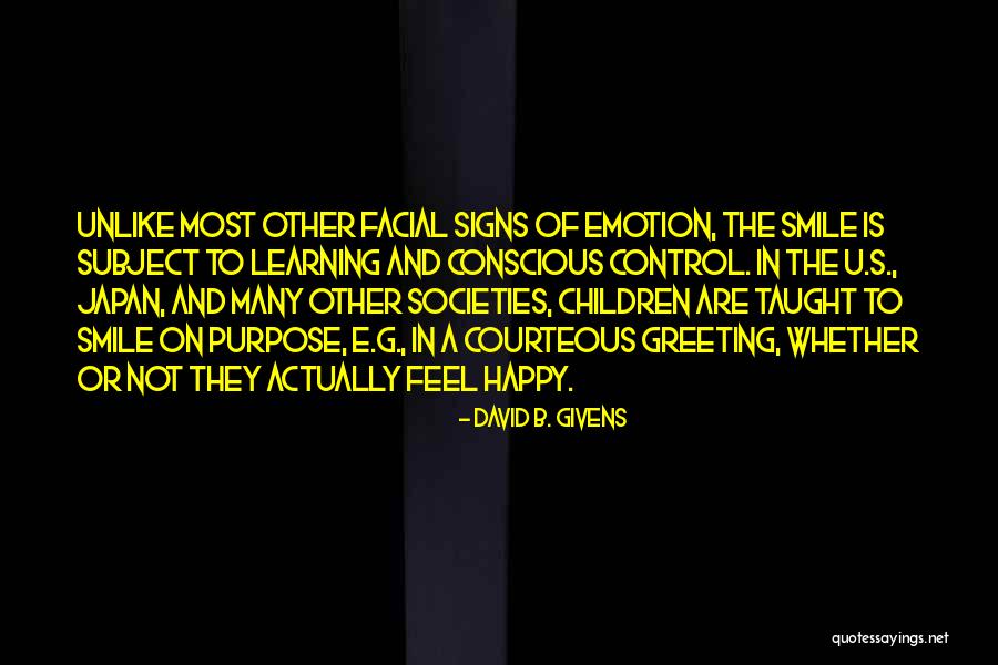 Happy B.d Quotes By David B. Givens Happy B.d Quotes By David B. Givens