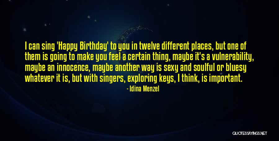 Happy Birthday And Quotes By Idina Menzel