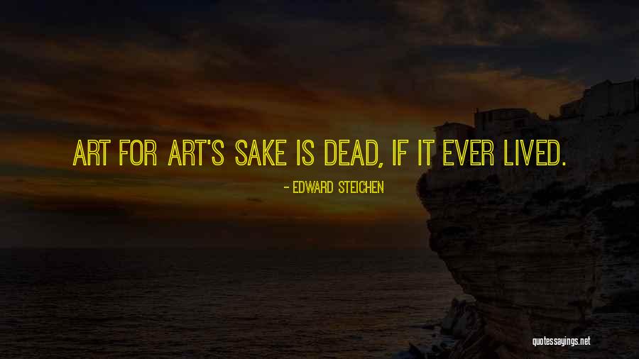 Happy Birthday Shruti Quotes By Edward Steichen
