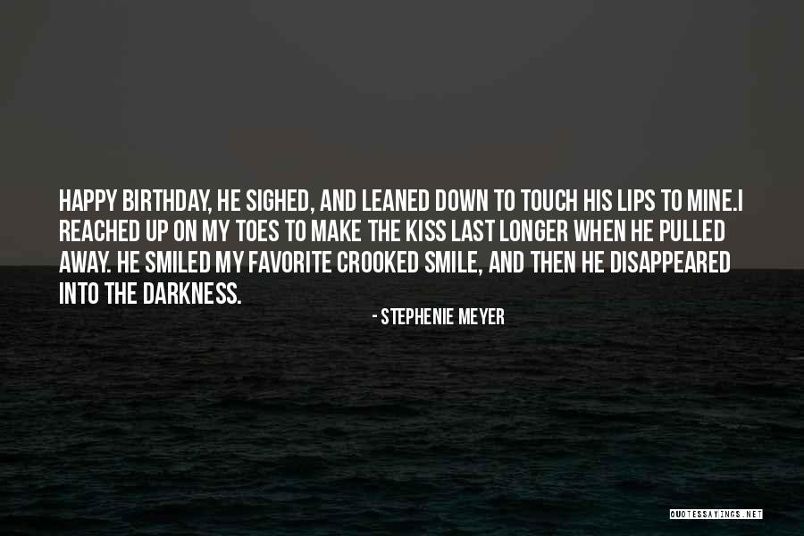 Happy Birthday Smile Quotes By Stephenie Meyer