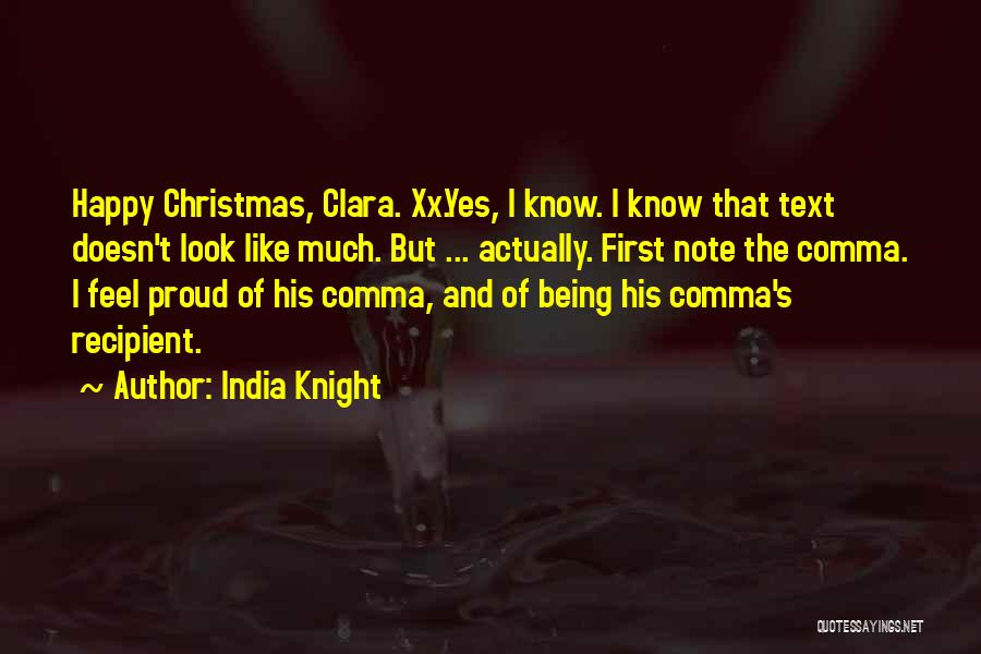 Happy Christmas Quotes By India Knight