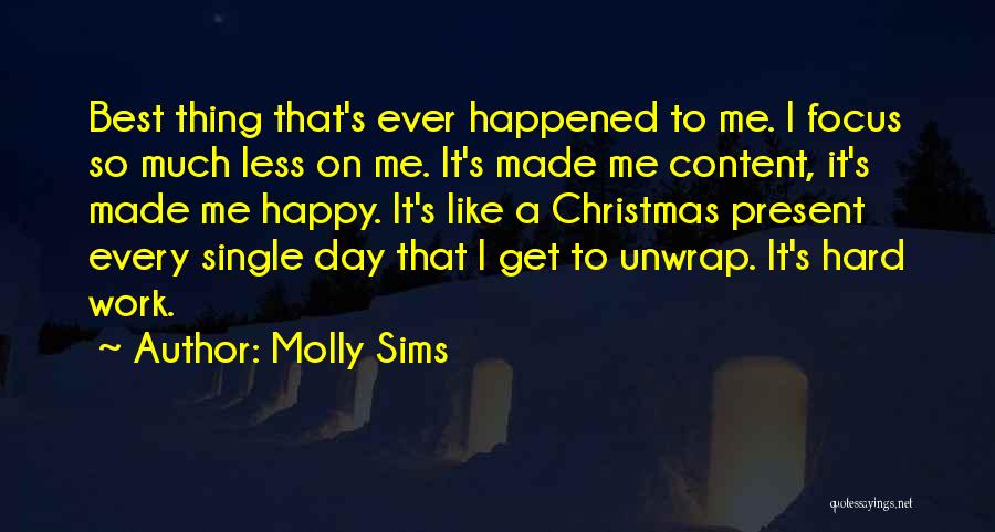 Happy Christmas Quotes By Molly Sims