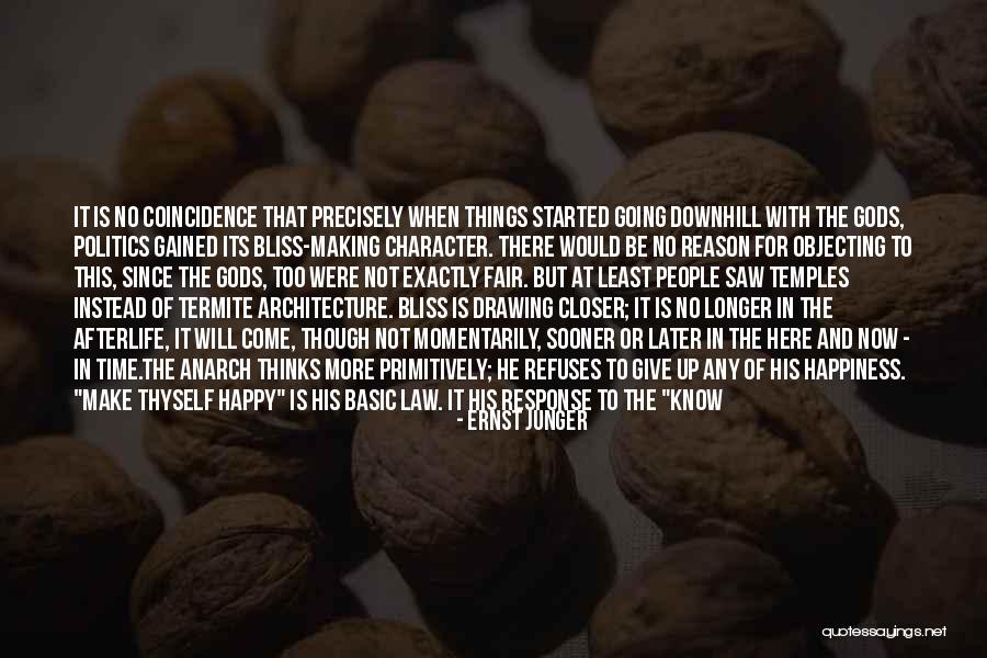 Happy Coincidence Quotes By Ernst Junger Happy Coincidence Quotes By Ernst Junger