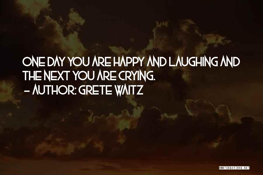 Happy Crying Quotes By Grete Waitz